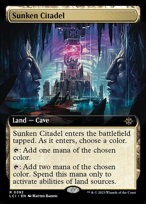 Sunken Citadel (392) [The Lost Caverns of Ixalan] [Extended Art]