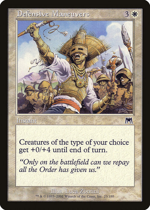 Defensive Maneuvers (23) [Onslaught]