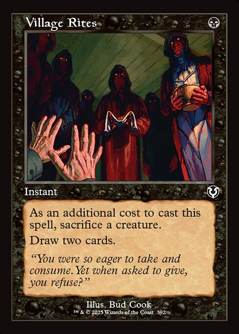 Village Rites (392) [Innistrad Remastered]