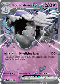Houndstone ex (162) [SV Scarlet and Violet Promo Cards]