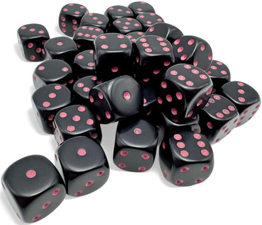 CHX25848 Black/Pink Opaque 36 D6 Set image 0