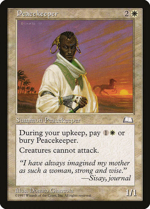 Peacekeeper (22) [Weatherlight]
