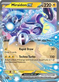 Miraidon ex - 143 (143) [SV Scarlet and Violet Promo Cards]