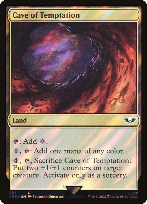 Cave of Temptation (267★) [Warhammer 40,000 Commander]