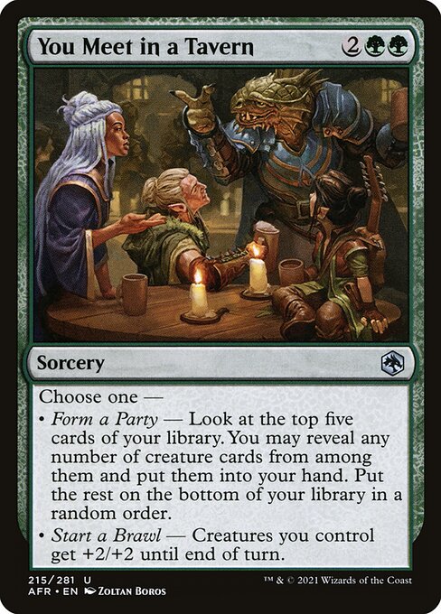 You Meet in a Tavern (215) [Adventures in the Forgotten Realms]