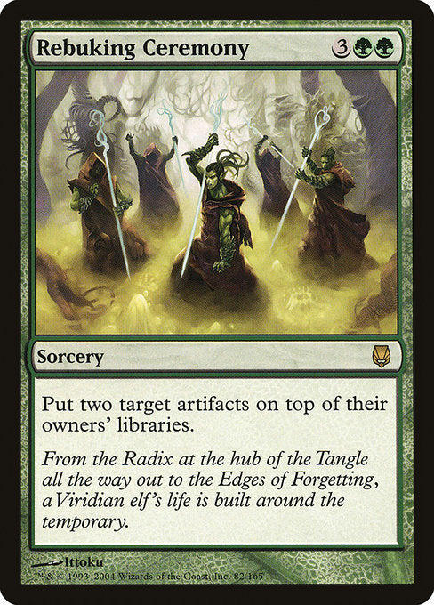 Rebuking Ceremony (82) [Darksteel]