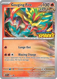 Gouging Fire - 151 (151) [SV Scarlet and Violet Promo Cards]