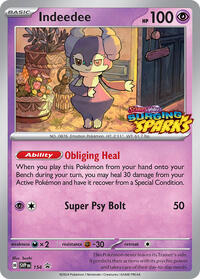 Indeedee - 154 (154) [SV Scarlet and Violet Promo Cards]