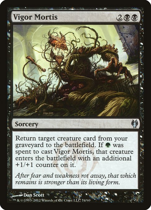 Vigor Mortis (74) [Duel Decks: Izzet vs. Golgari]