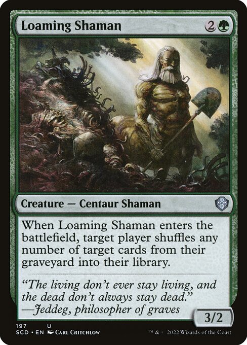 Loaming Shaman (197) [Starter Commander Decks]