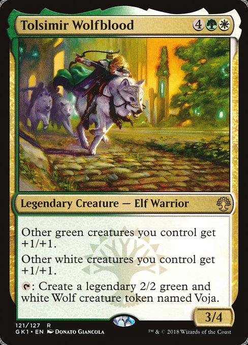 Tolsimir Wolfblood (121) [GRN Guild Kit]