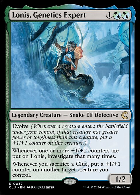 Lonis, Genetics Expert (37) [Ravnica: Clue Edition]