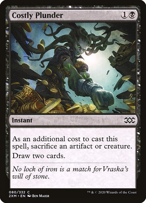 Costly Plunder (80) [Double Masters]