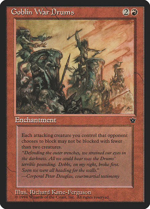 Goblin War Drums (58b) [Fallen Empires]