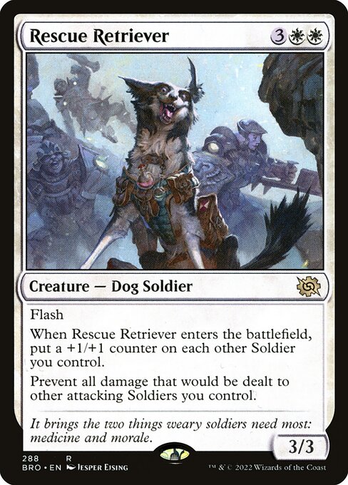 Rescue Retriever (288) [The Brothers' War]