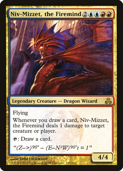 Niv-Mizzet, the Firemind (123) [Guildpact]