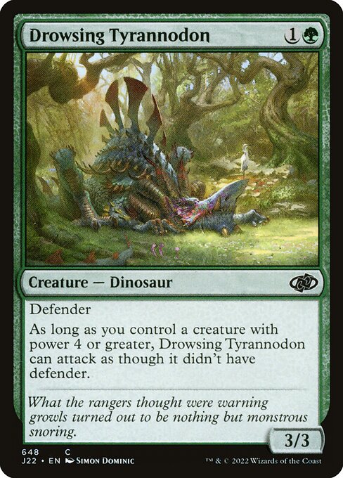 Drowsing Tyrannodon (648) [Jumpstart 2022]