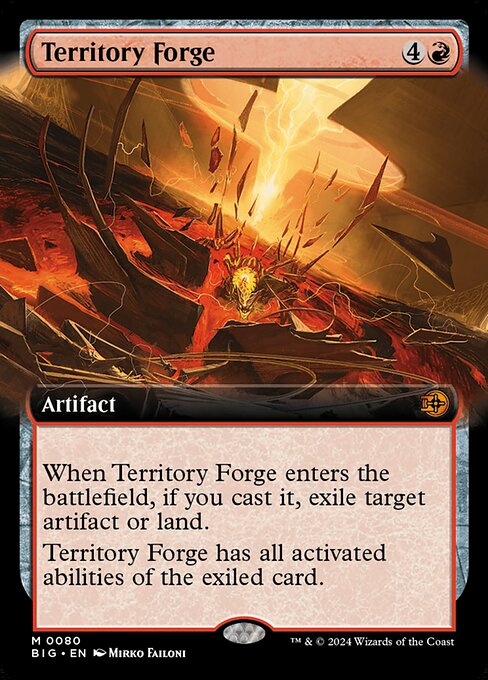Territory Forge (80) [The Big Score]