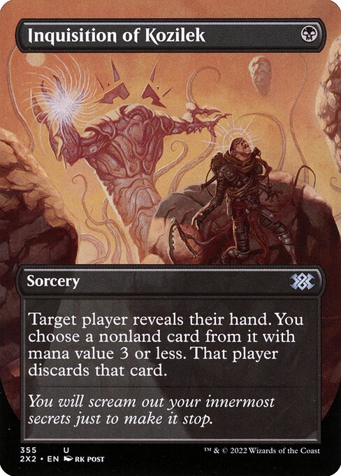 Inquisition of Kozilek (355) [Double Masters 2022] [Borderless]