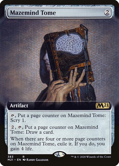 Mazemind Tome (383) [Core Set 2021] [Extended Art]