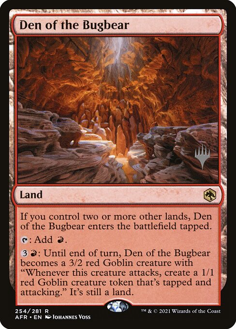 Den of the Bugbear (254p) [Adventures in the Forgotten Realms Promos]