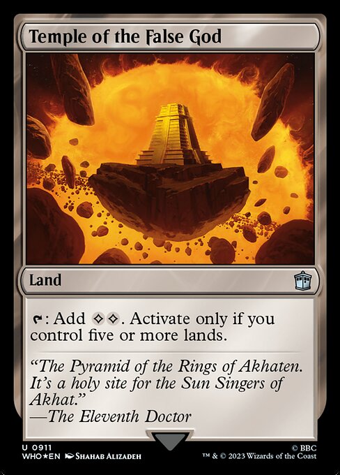 Temple of the False God (911) [Doctor Who]