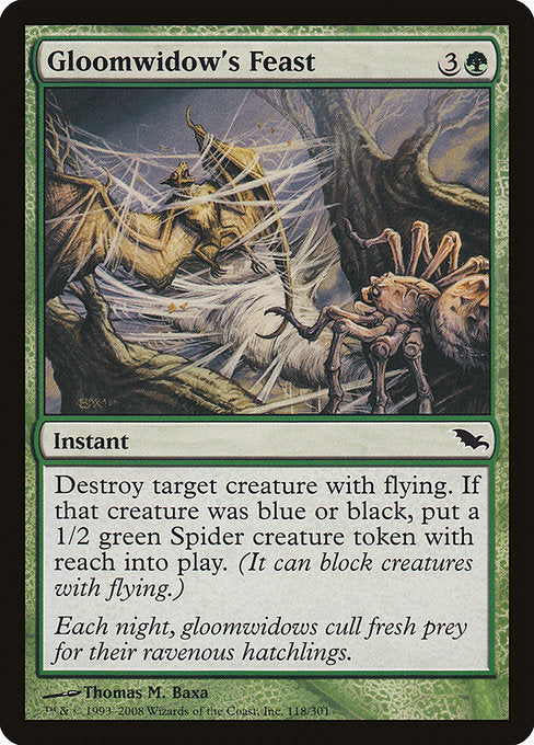 Gloomwidow's Feast (118) [Shadowmoor]