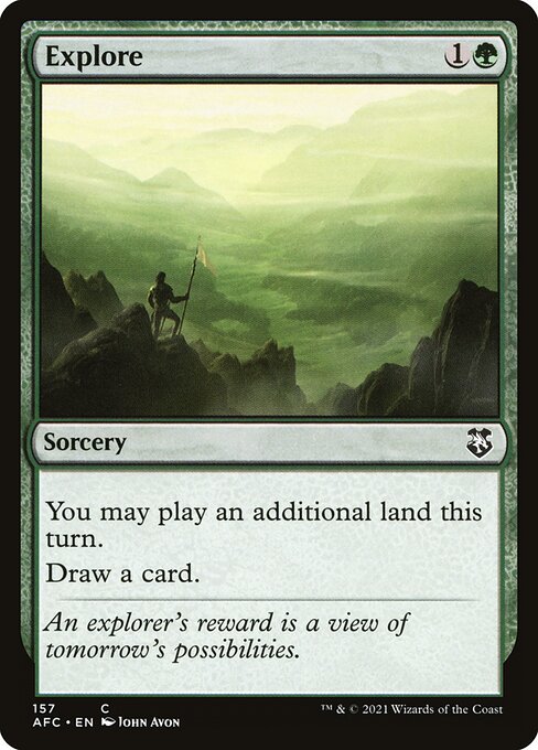 Explore (157) [Forgotten Realms Commander]