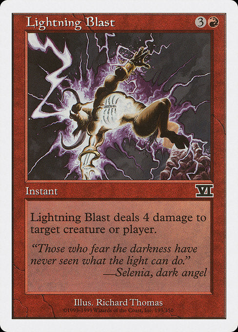 Lightning Blast (193) [Classic Sixth Edition]