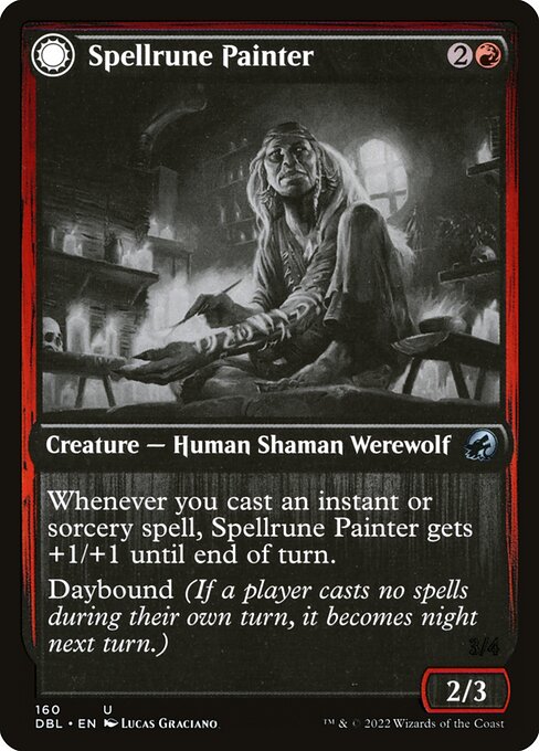 Spellrune Painter // Spellrune Howler (160) [Innistrad: Double Feature]
