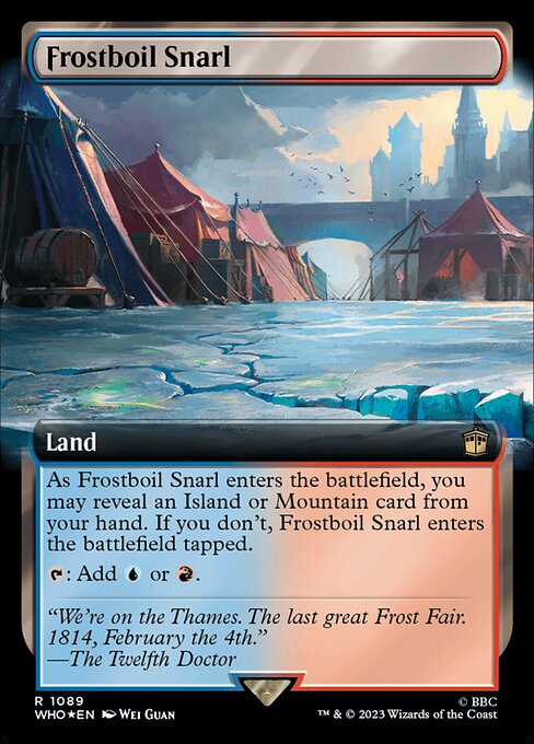 Frostboil Snarl (1089) [Doctor Who] [Extended Art]
