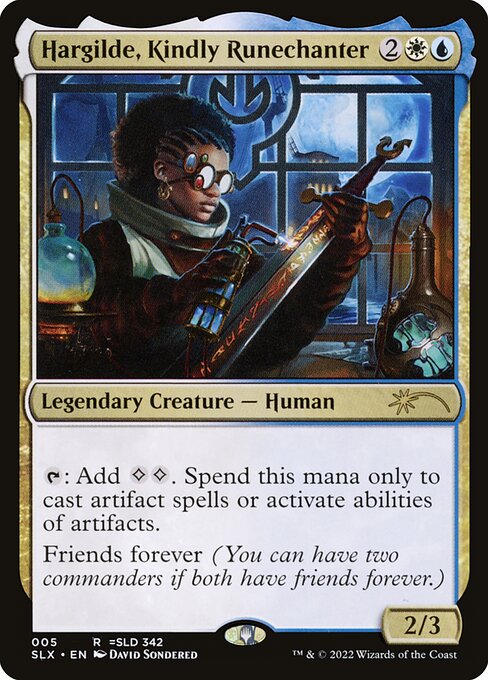 Hargilde, Kindly Runechanter (5) [Universes Within]