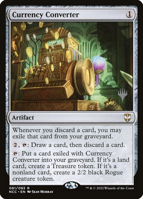 Currency Converter (81p) [New Capenna Commander Promos]