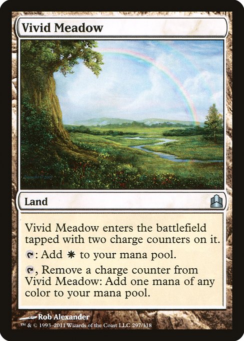 Vivid Meadow (297) [Commander 2011]