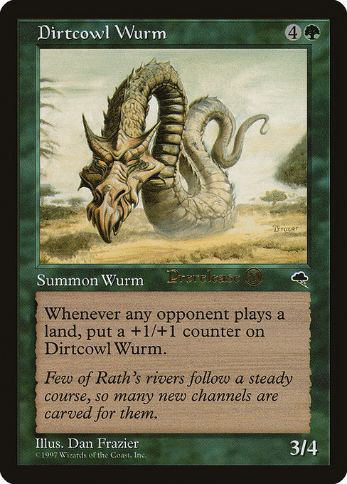 Dirtcowl Wurm (221) [Tempest Promos]
