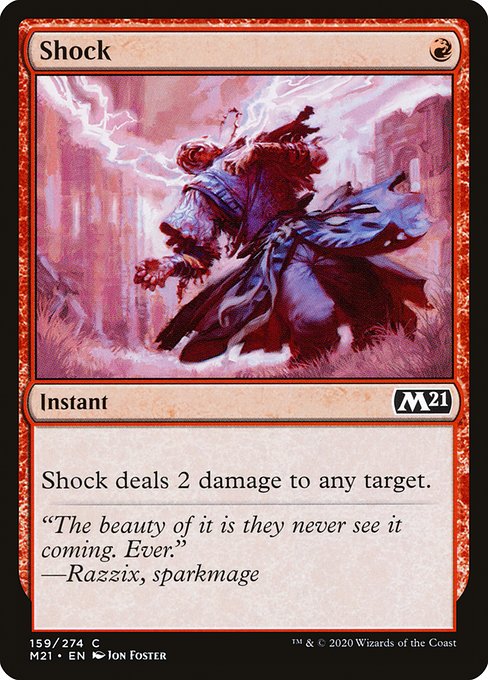 Shock (159) [Core Set 2021]