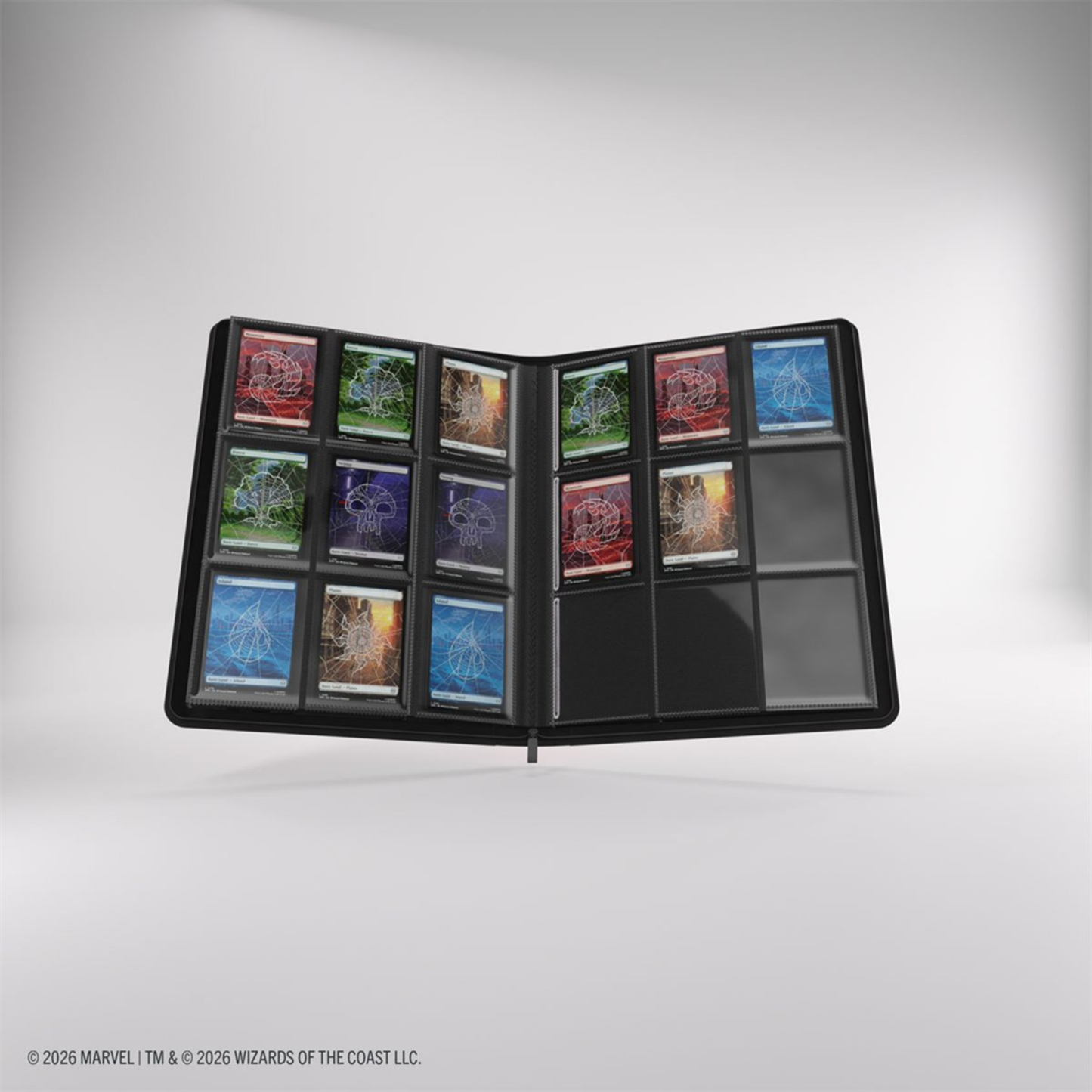 Marvel Super Heroes: Zip-Up Album 18-Pkt: Captain America /Black Panther