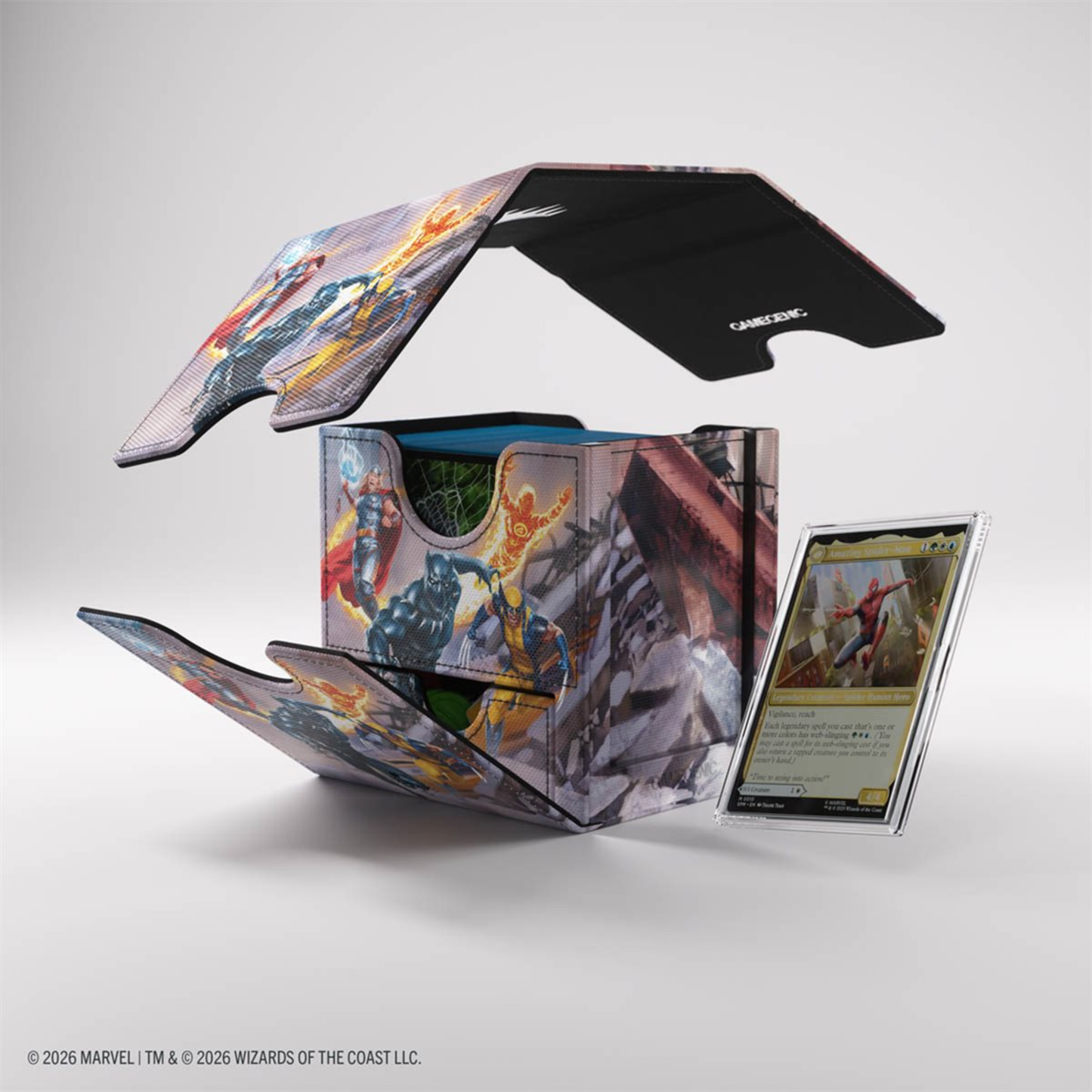 Marvel Super Heroes: Sidekick Pro (100+) Deck Box: Marvel Super Heroes