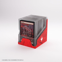 Marvel Super Heroes: Bastion XL (100+) Deck Box: Comic Burst Red