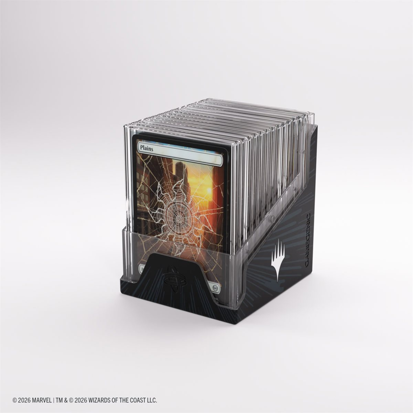 Marvel Super Heroes: Bastion XL(100+)Deck Box: Comic Burst Black
