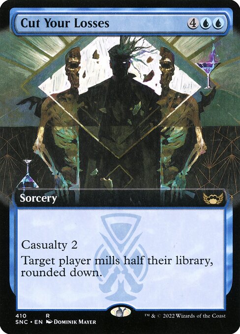 Cut Your Losses (410) [Streets of New Capenna] [Extended Art]