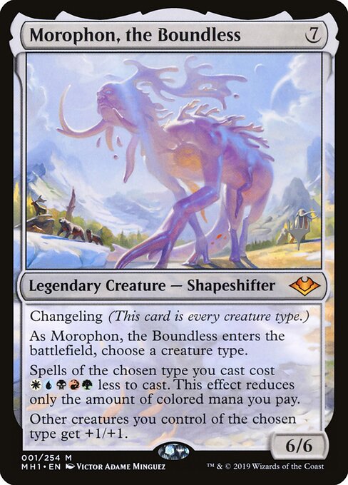 Morophon, the Boundless (1p) [Modern Horizons Promos]