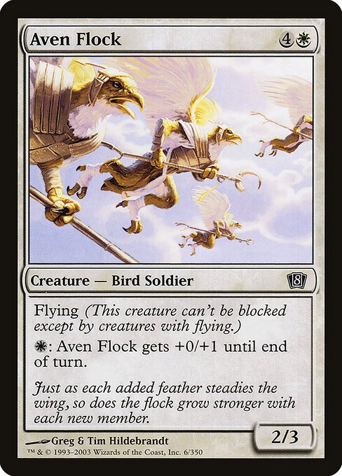 Aven Flock (6★) [Eighth Edition]