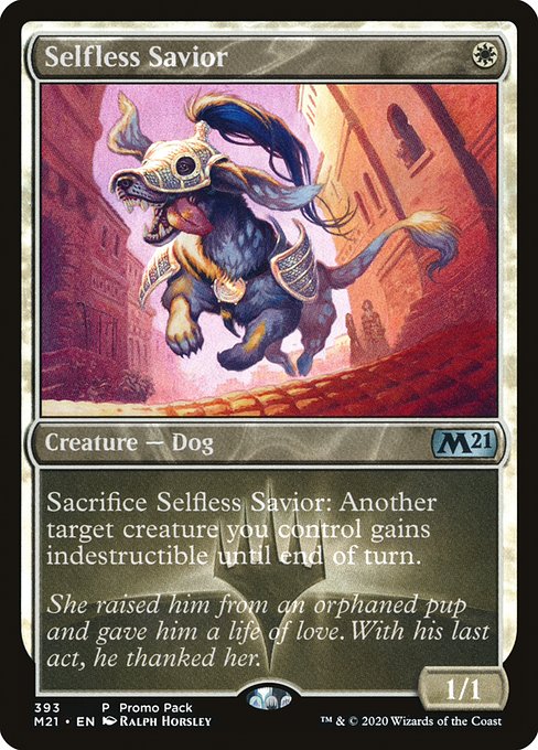 Selfless Savior (393) [Core Set 2021]