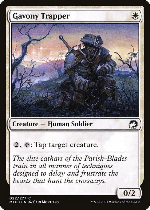 Gavony Trapper (22) [Innistrad: Midnight Hunt]