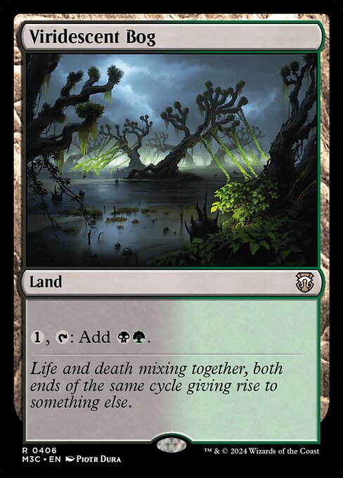 Viridescent Bog (406) [Modern Horizons 3 Commander]