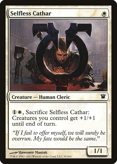 Selfless Cathar (30) [Innistrad]