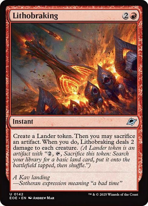 Lithobraking (142) [Edge of Eternities]