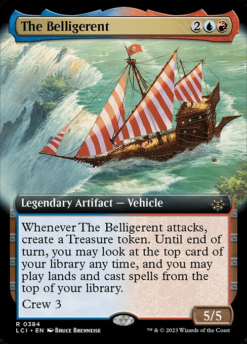 The Belligerent (384) [The Lost Caverns of Ixalan] [Extended Art]