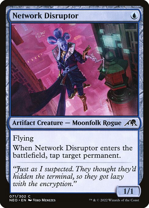 Network Disruptor (71) [Kamigawa: Neon Dynasty]